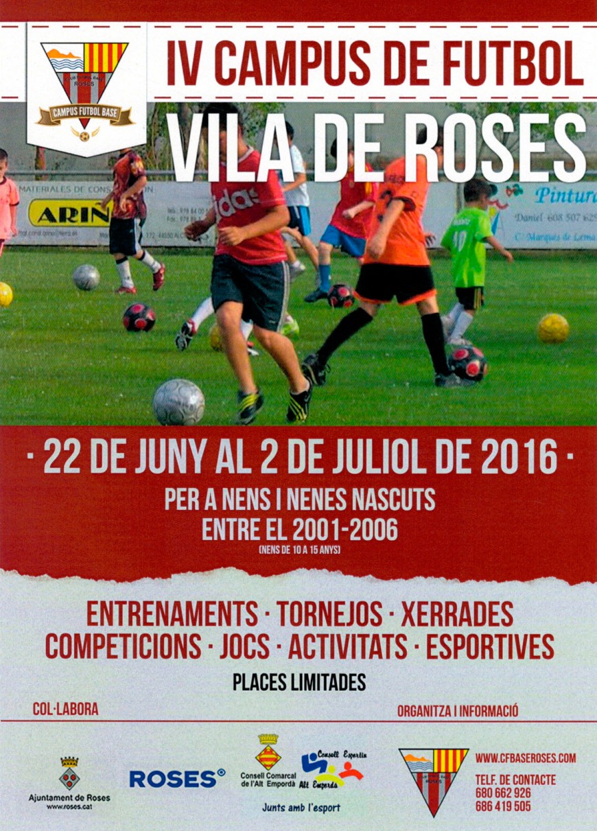 IV CAMPUS  2016  " VILA DE ROSES "